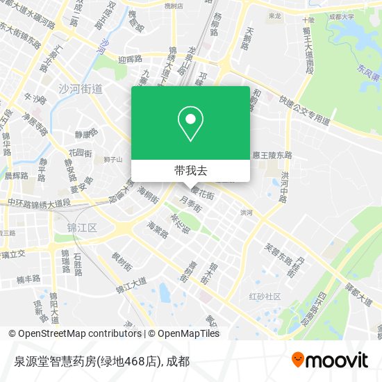 泉源堂智慧药房(绿地468店)地图