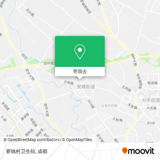 赛驰村卫生站地图