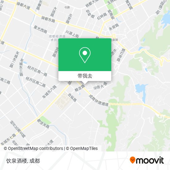 饮泉酒楼地图