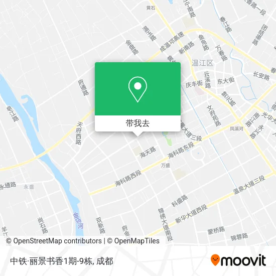 中铁·丽景书香1期-9栋地图