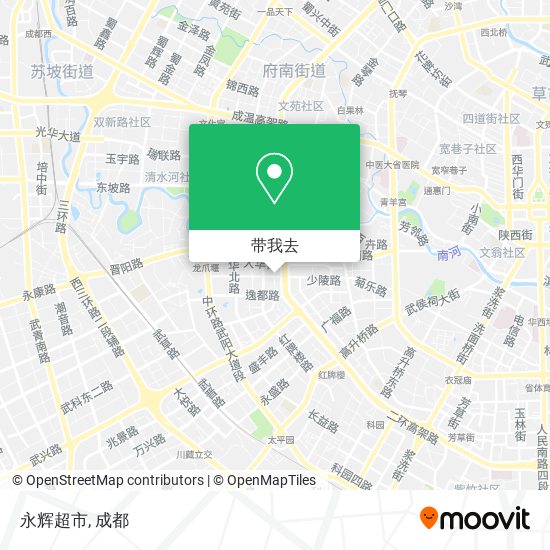 永辉超市地图