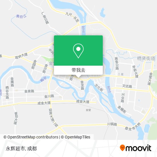 永辉超市地图