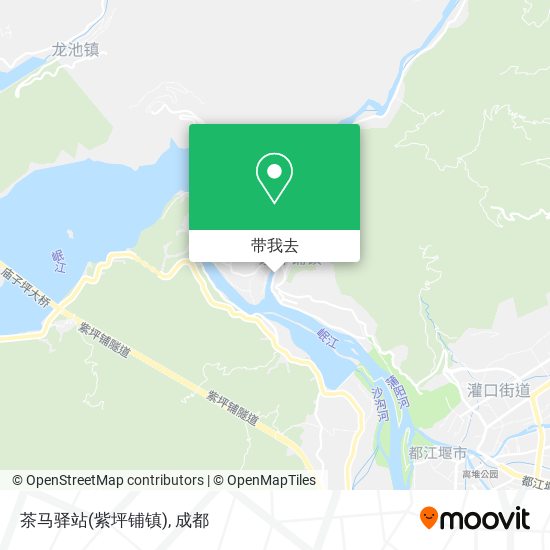 茶马驿站(紫坪铺镇)地图
