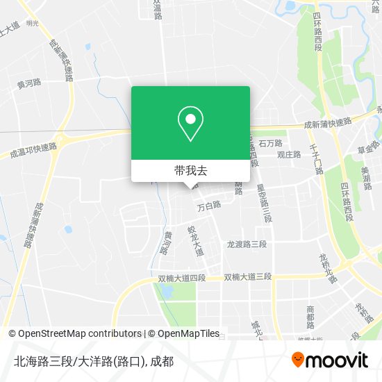 北海路三段/大洋路(路口)地图