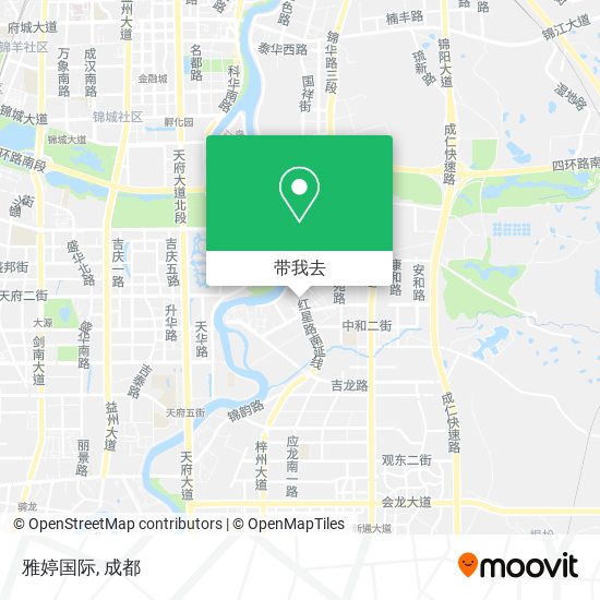 雅婷国际地图