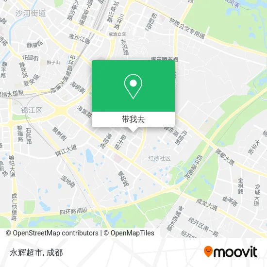 永辉超市地图