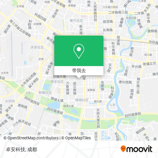 卓安科技地图