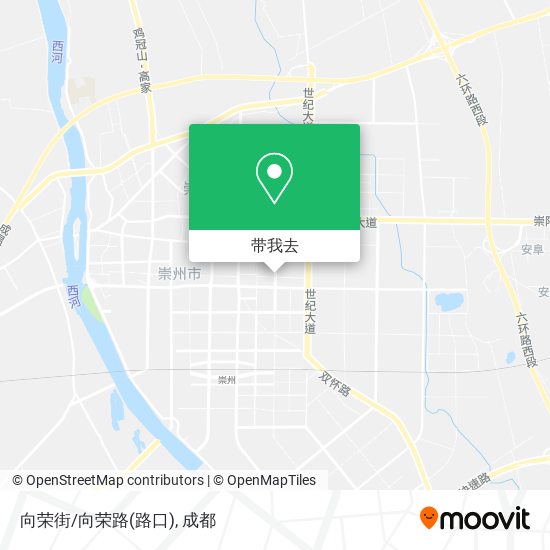 向荣街/向荣路(路口)地图