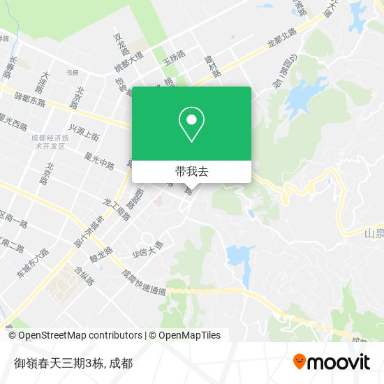 御嶺春天三期3栋地图
