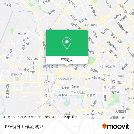 REV健身工作室地图