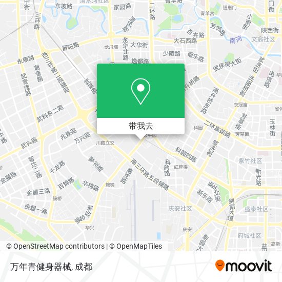万年青健身器械地图