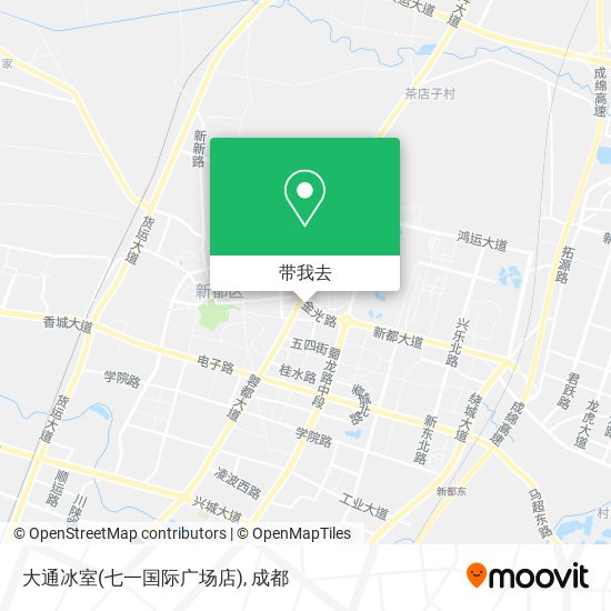 大通冰室(七一国际广场店)地图
