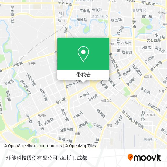 环能科技股份有限公司-西北门地图