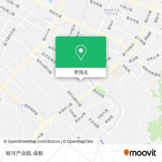 银河产业园地图