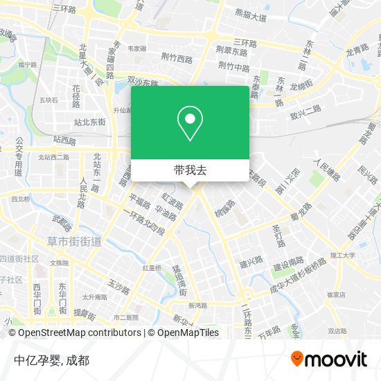 中亿孕婴地图
