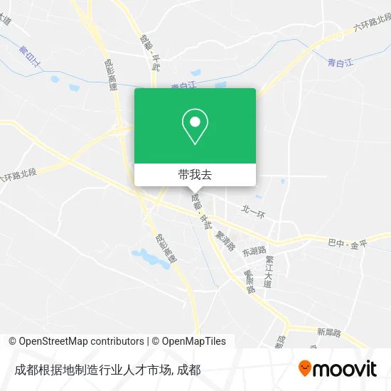 成都根据地制造行业人才市场地图