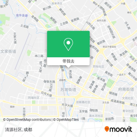 清源社区地图