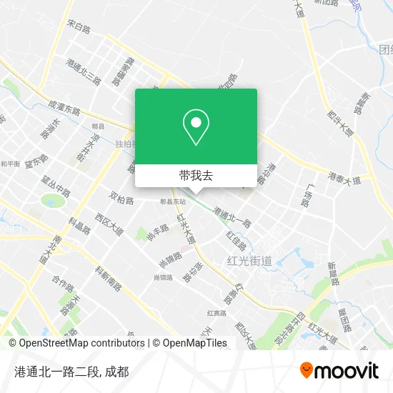 港通北一路二段地图