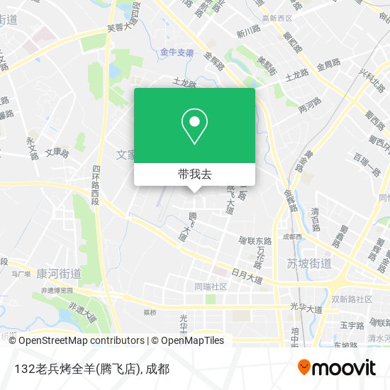 132老兵烤全羊(腾飞店)地图