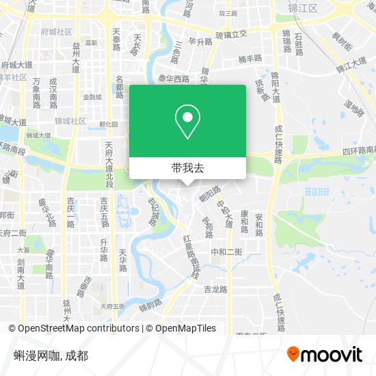 蝌漫网咖地图