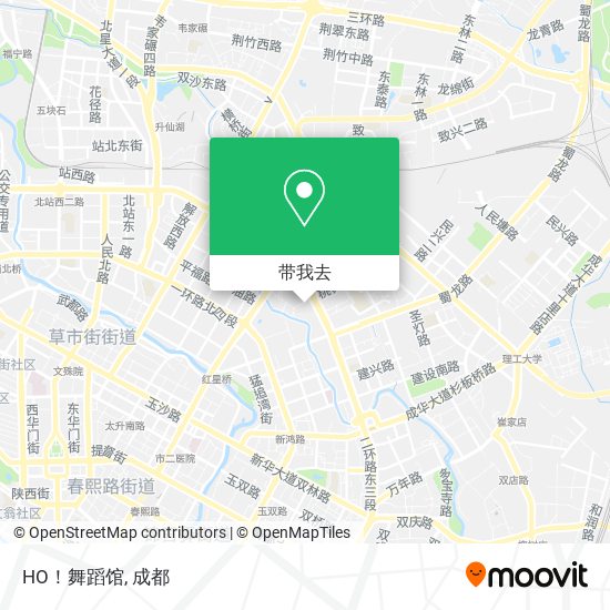 HO！舞蹈馆地图