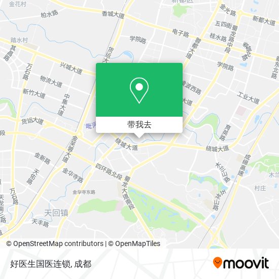 好医生国医连锁地图