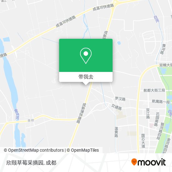 欣颐草莓采摘园地图