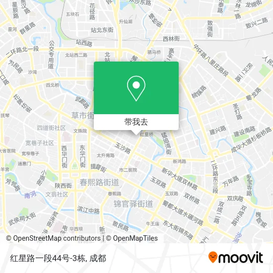 红星路一段44号-3栋地图