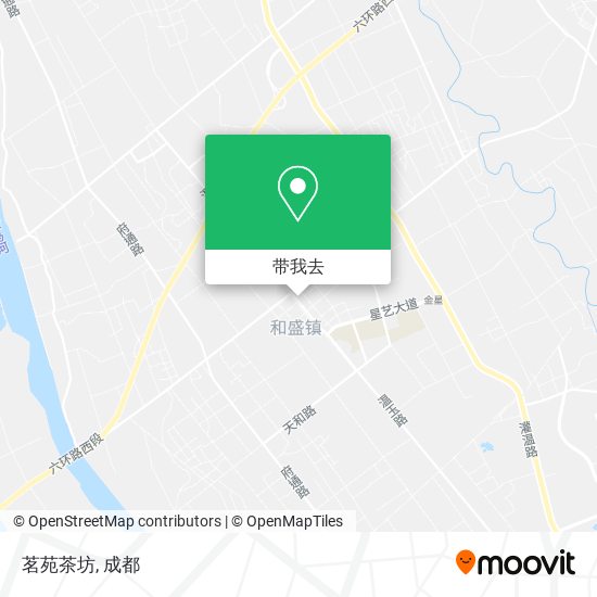 茗苑茶坊地图