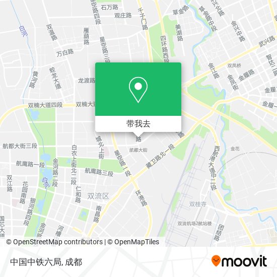 中国中铁六局地图