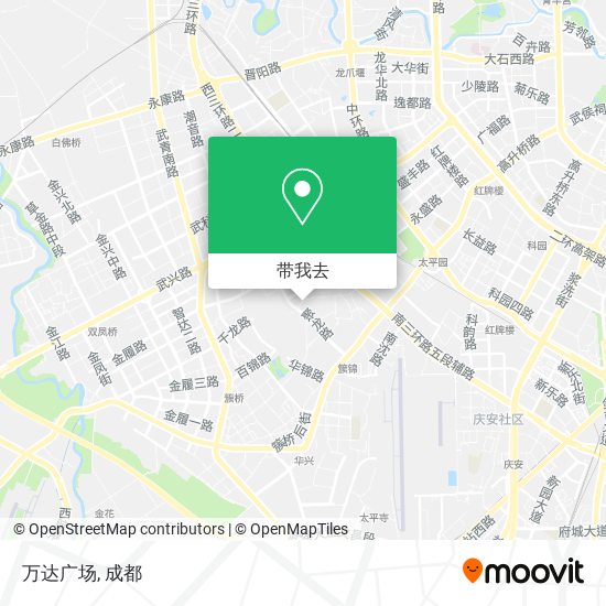 万达广场地图