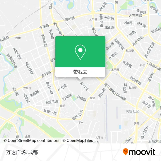 万达广场地图