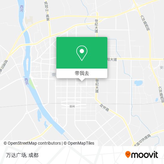 万达广场地图