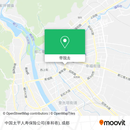 中国太平人寿保险公司(泰和巷)地图