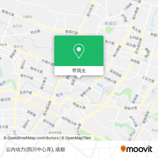 云内动力(四川中心库)地图