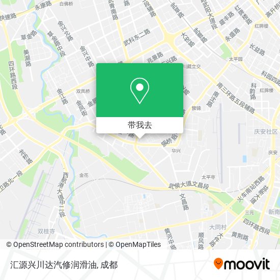 汇源兴川达汽修润滑油地图