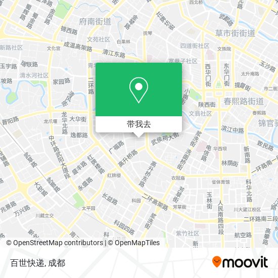 百世快递地图