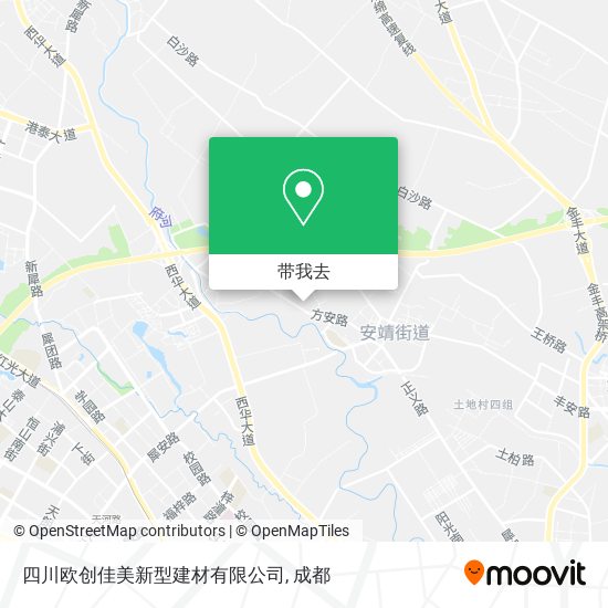 四川欧创佳美新型建材有限公司地图