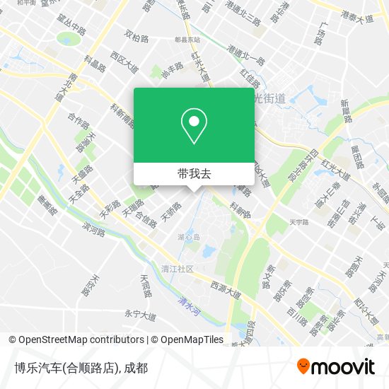 博乐汽车(合顺路店)地图