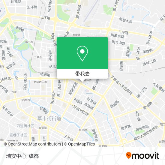 瑞安中心地图