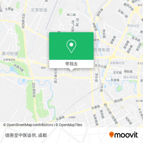 德善堂中医诊所地图