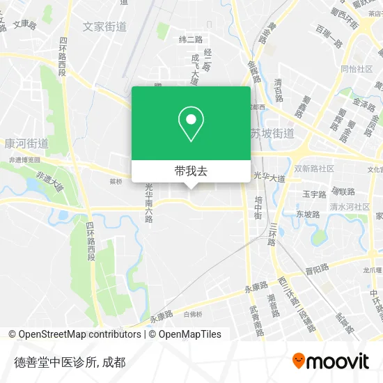 德善堂中医诊所地图