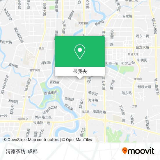 清露茶坊地图