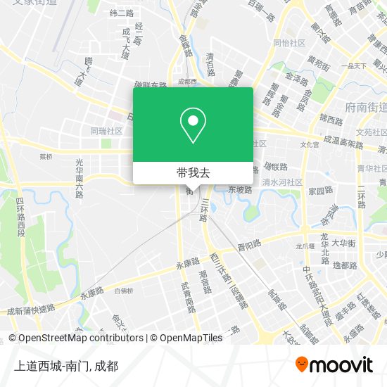 上道西城-南门地图