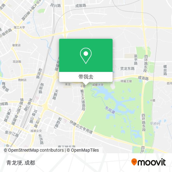 青龙埂地图