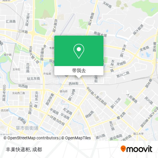 丰巢快递柜地图