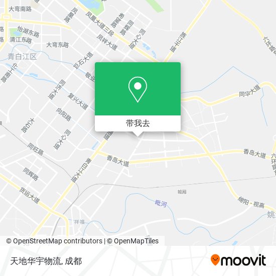 天地华宇物流地图