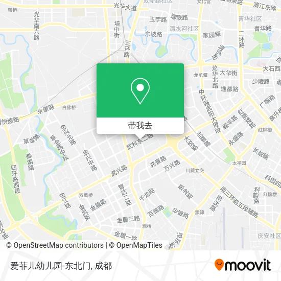 爱菲儿幼儿园-东北门地图