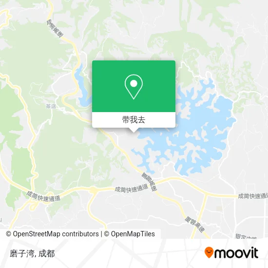 磨子湾地图