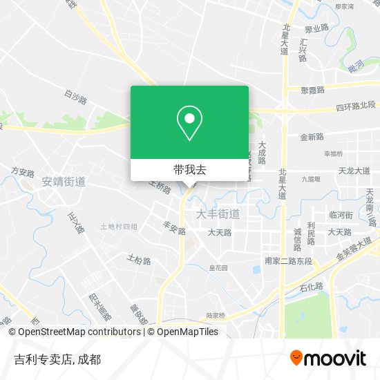 吉利专卖店地图